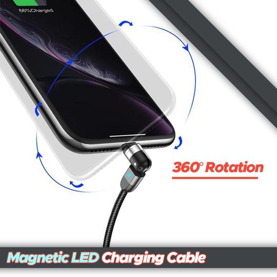 Magnetic LED Charging Cable