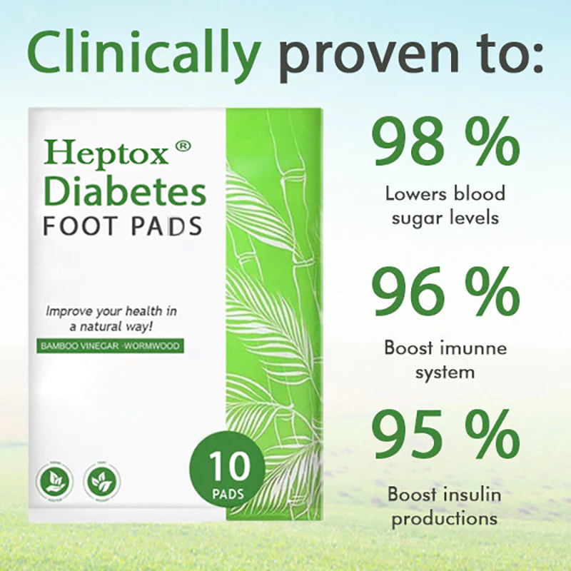 HeptoxŽ Diabetes Foot Pads