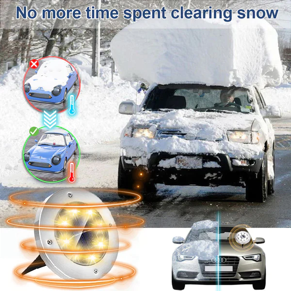 Edamon Solar-Powered Electromagnetic Resonance De-Icing Light