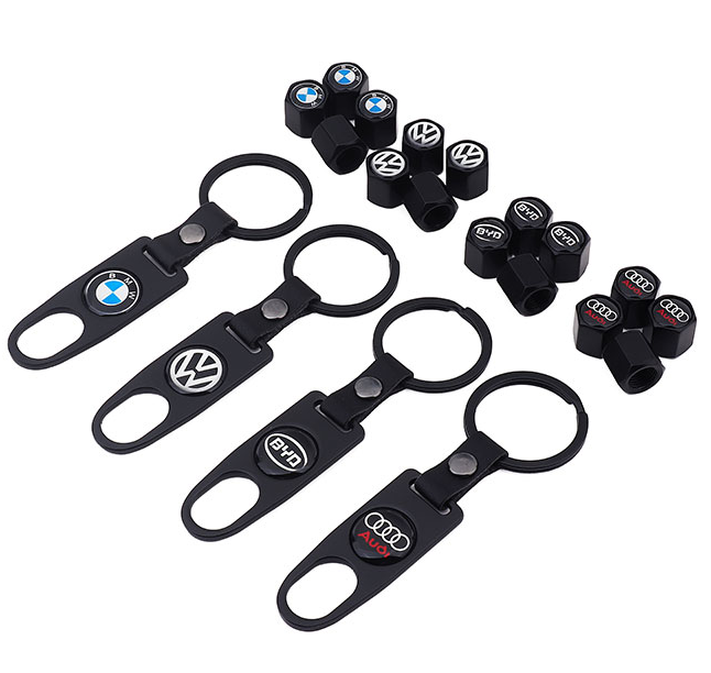 (4PCS)Universal Steel Car Tire Anti-Theft Valve Stem Air Caps Cover