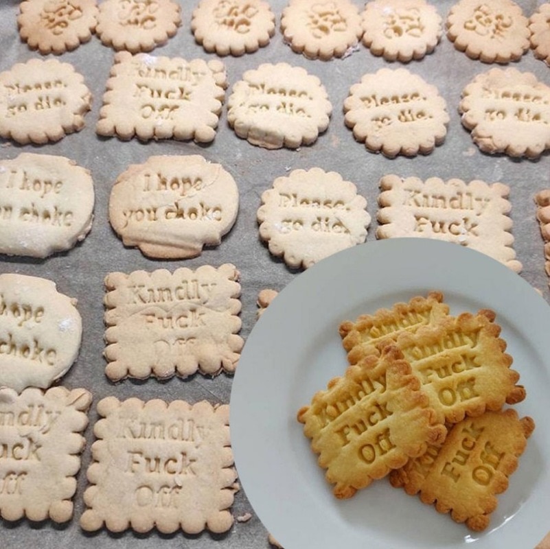 Cookie Molds With Good Wishes