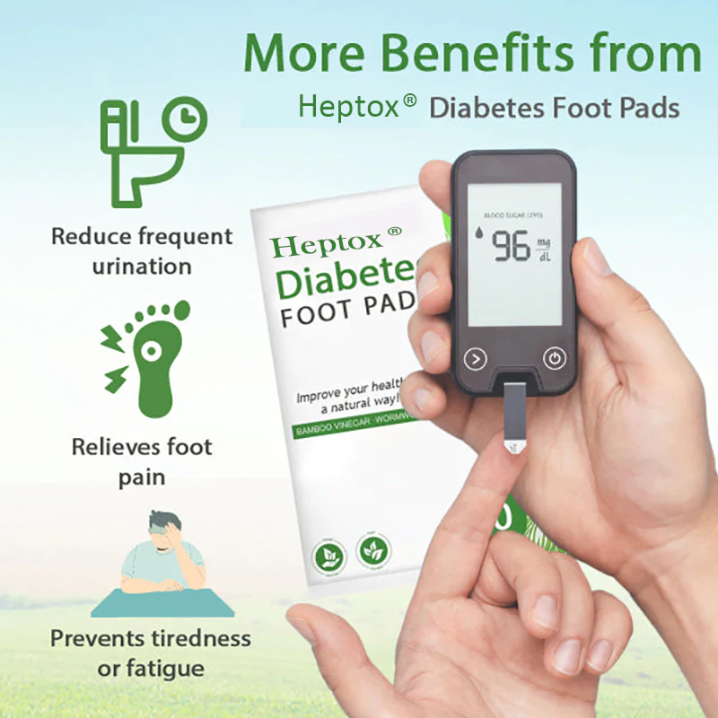 HeptoxŽ Diabetes Foot Pads