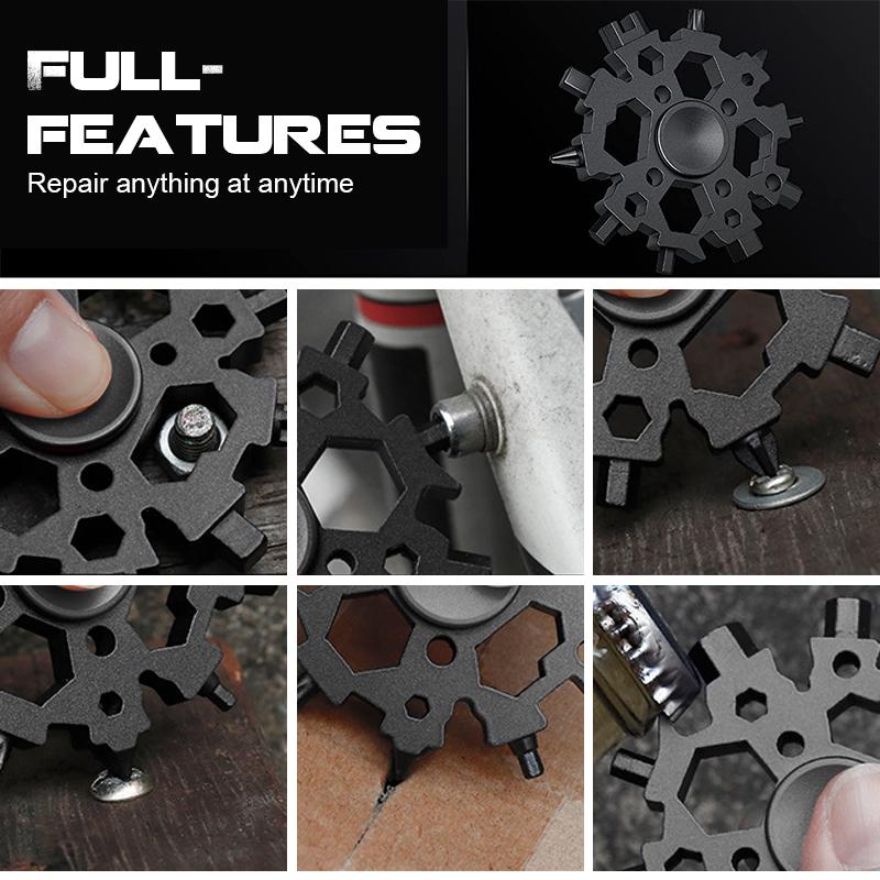 Snowflake Multifunction Wrench Tool