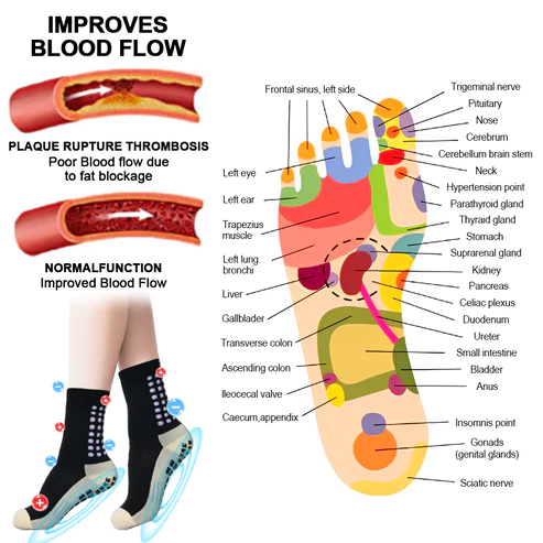 PEARLMOON Self-Heating Detox Body Shaping Socks