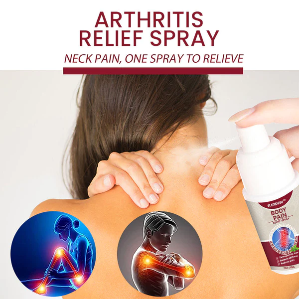 FlexDew Joint Body Pain Relief Spray