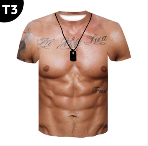 Special Fathers Day giftMUSCLE TATTOO All Over Print T-Shirt