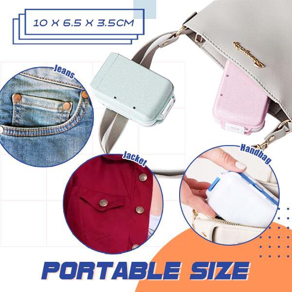 Triple Tier Mini Pill Box