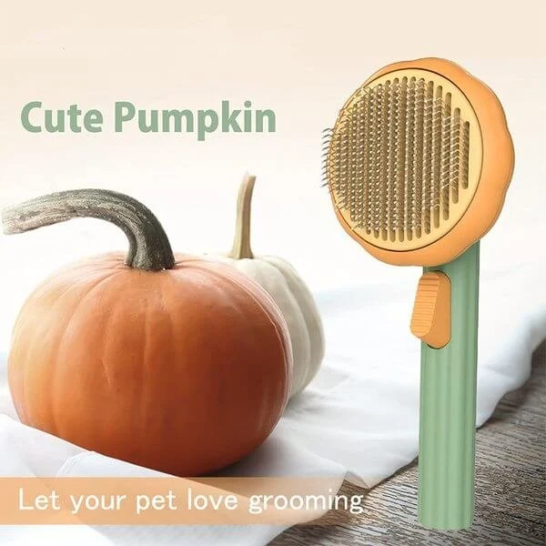 Pumpkin Pet Comb