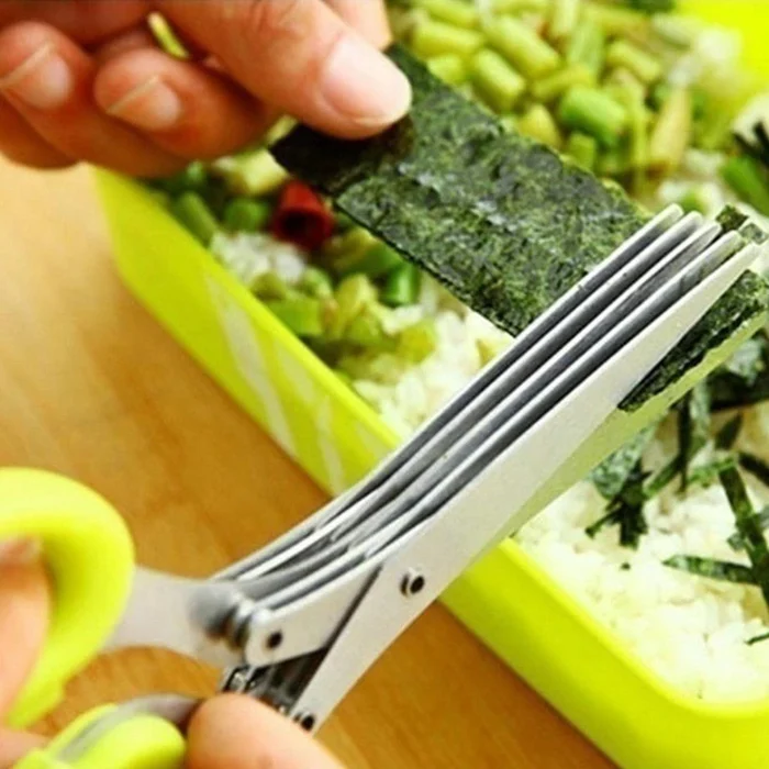 GFOUK 5 Blade Kitchen Salad Scissors