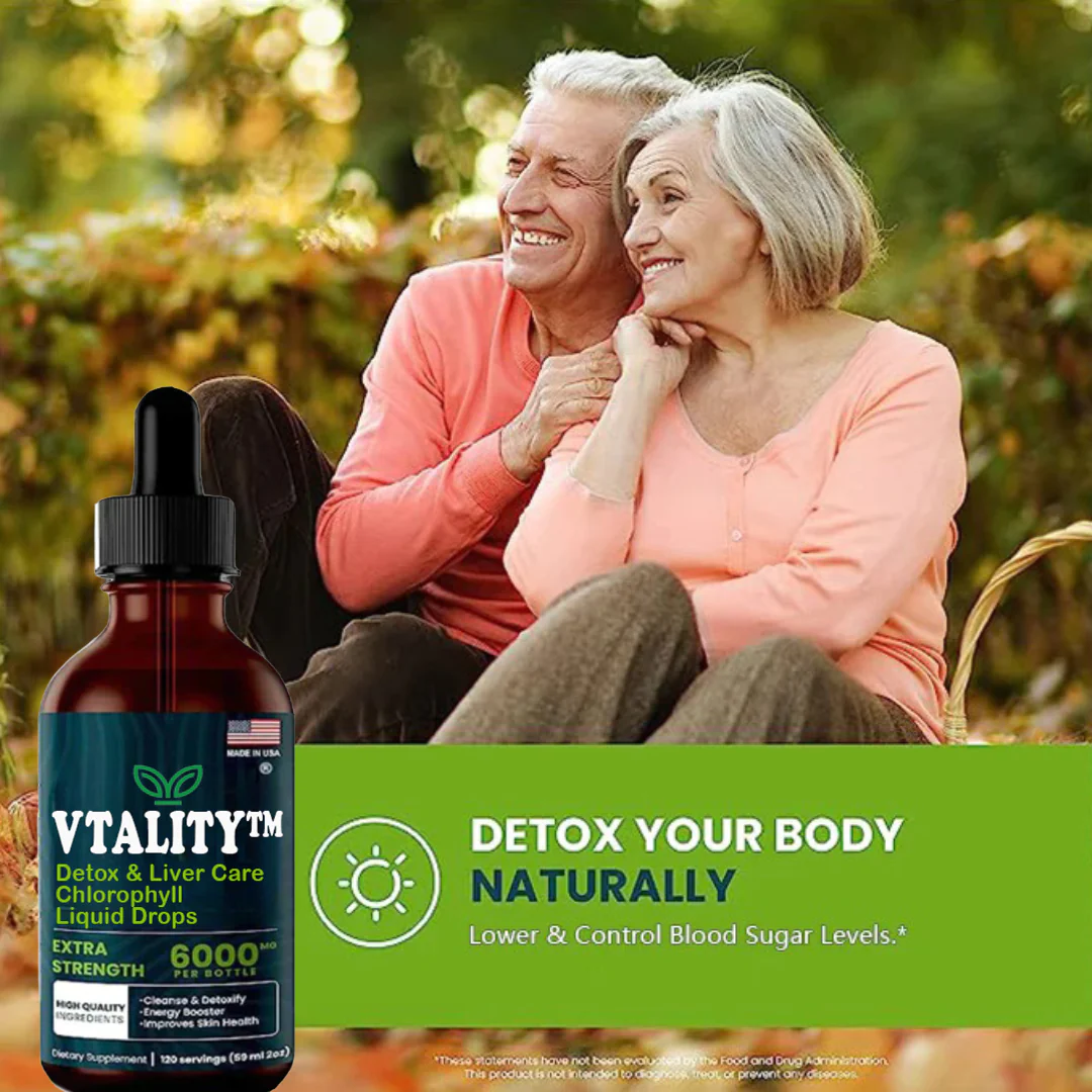 VTALITY Detox & Liver Care Chlorophyll Liquid Drops