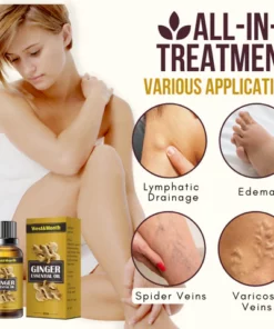 RochFit Lymph Detoxification Ginger Oil