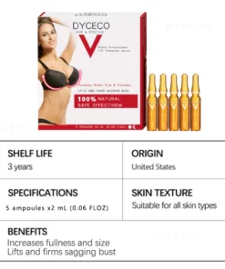 Moondor Breast Enhancement Lift Ampoules Serum