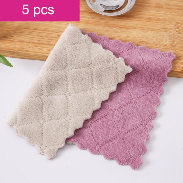 Ultra Absorbent Kitchen Wipe 5PCS