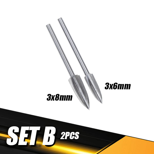 Wood Carving & Engraving Drill Bit Set