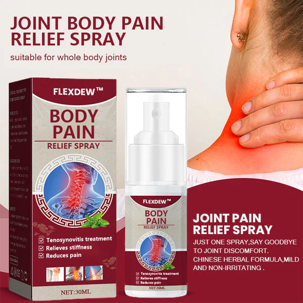FlexDew Joint Body Pain Relief Spray