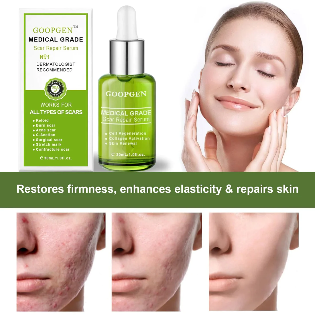 flysmus Advanced Scar Repair Serum