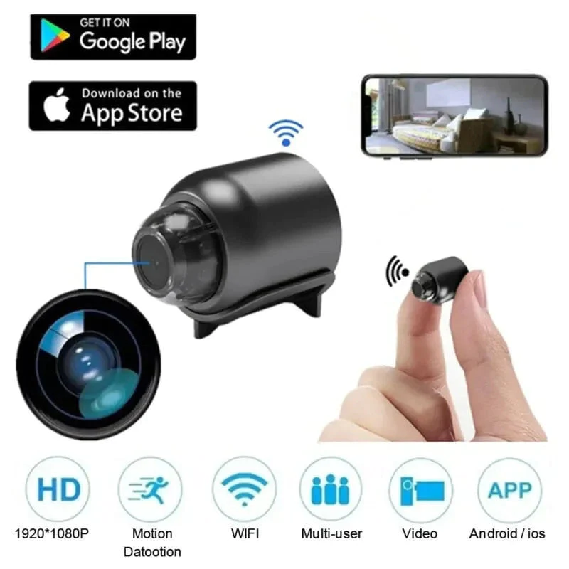 EasyRx 1080P HD Night Vision Mini WIFI Camera