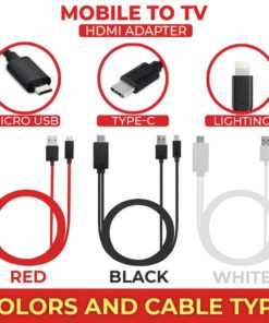 Mobile to TV HDMI Adapter