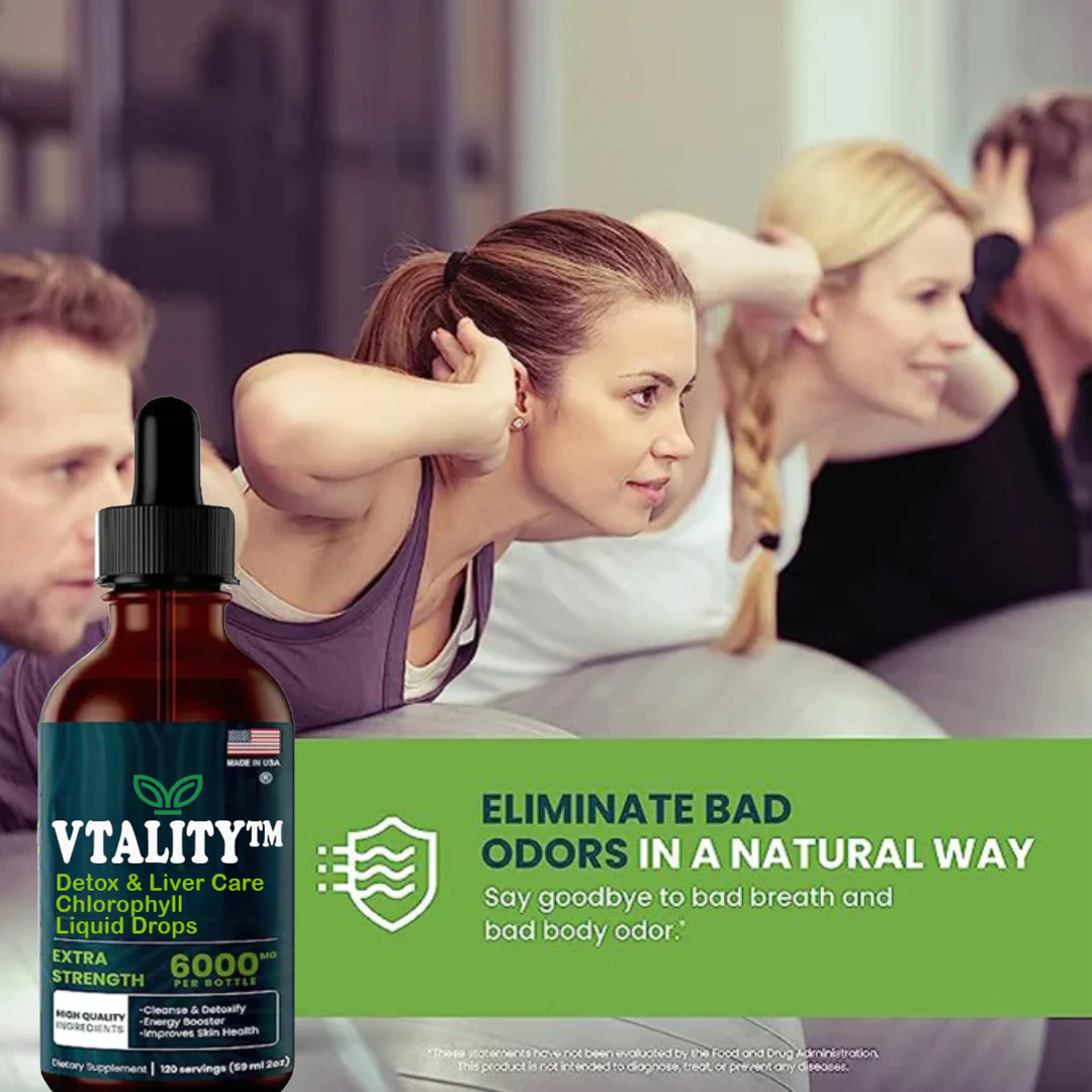 VTALITY Detox & Liver Care Chlorophyll Liquid Drops