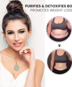 TIMNAMY Detox Energy Natural Gemstone Necklace