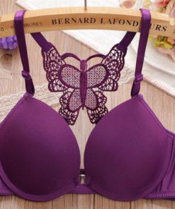 Front Buckle Butterfly Back Bra