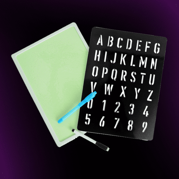 Magic Light Drawing Board Set