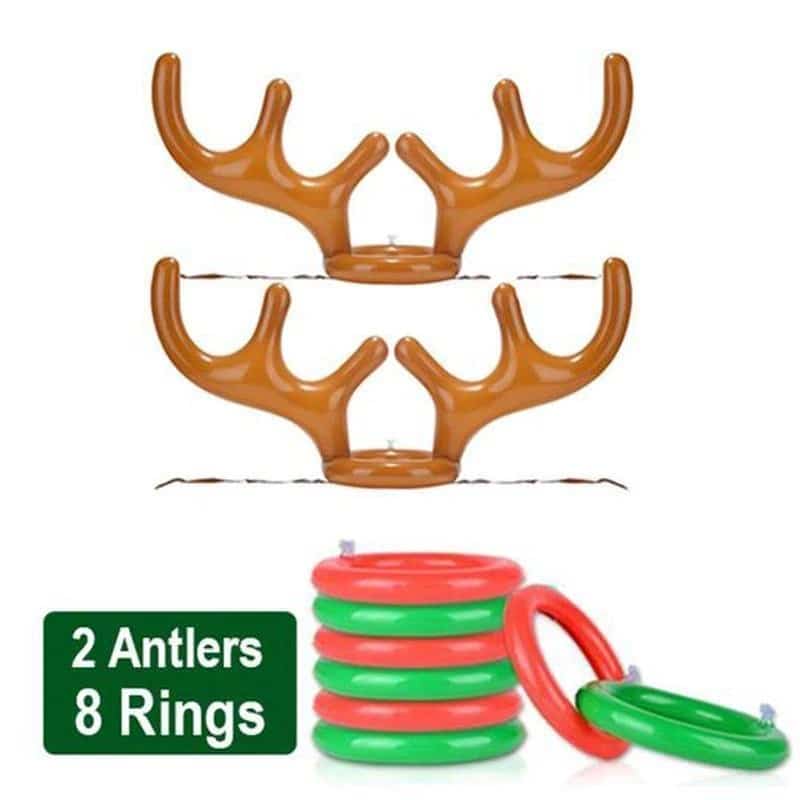 Christmas Reindeer Ring Toss Game
