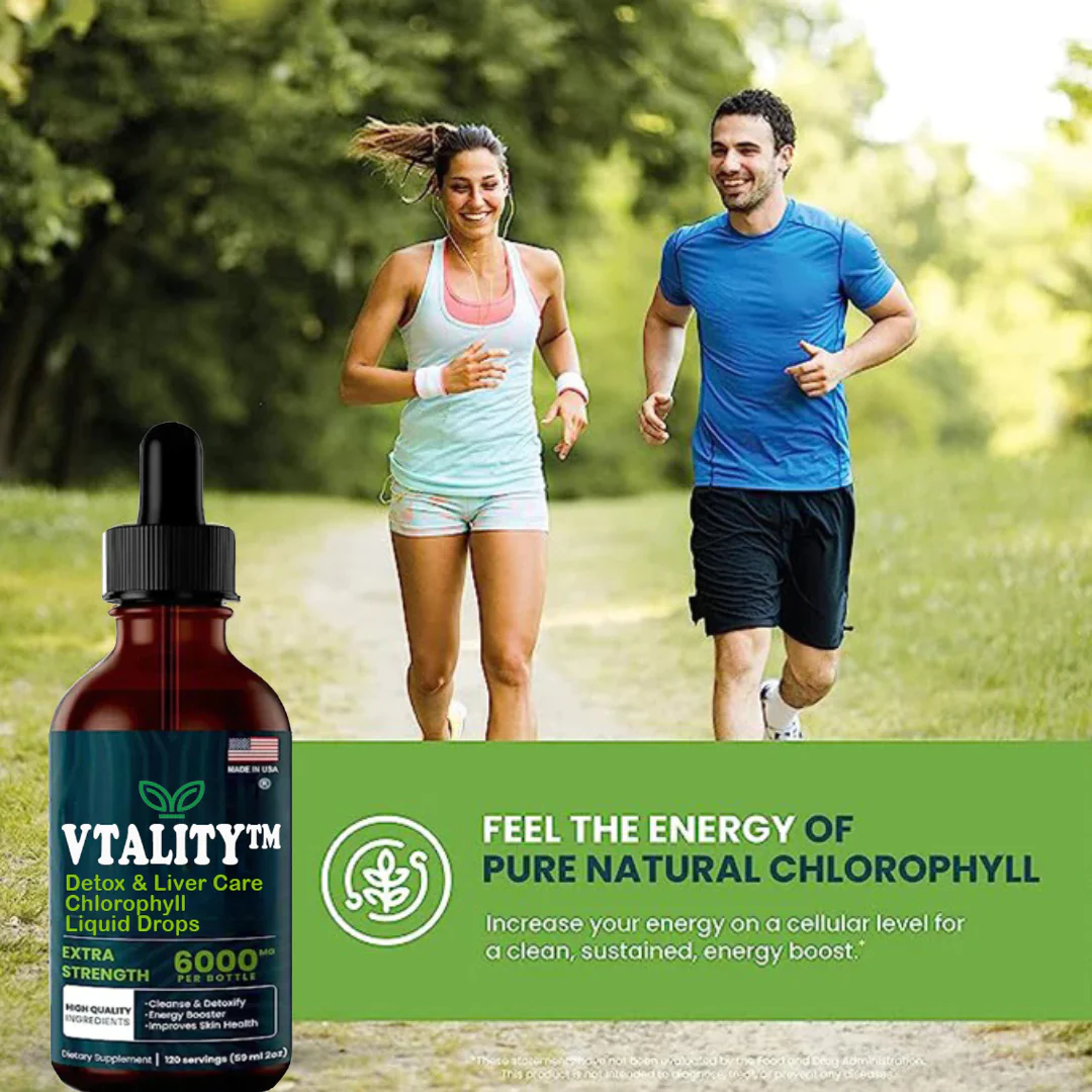 VTALITY Detox & Liver Care Chlorophyll Liquid Drops