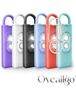 Ceoerty 130DB Self-defense Alarm with Double LED Flashlight