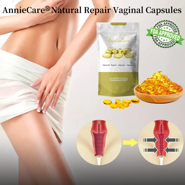AnnieCareŽ Instant Itching Stopper & Detox and Slimming & Firming Repair & Pink and Tender Natural Capsules