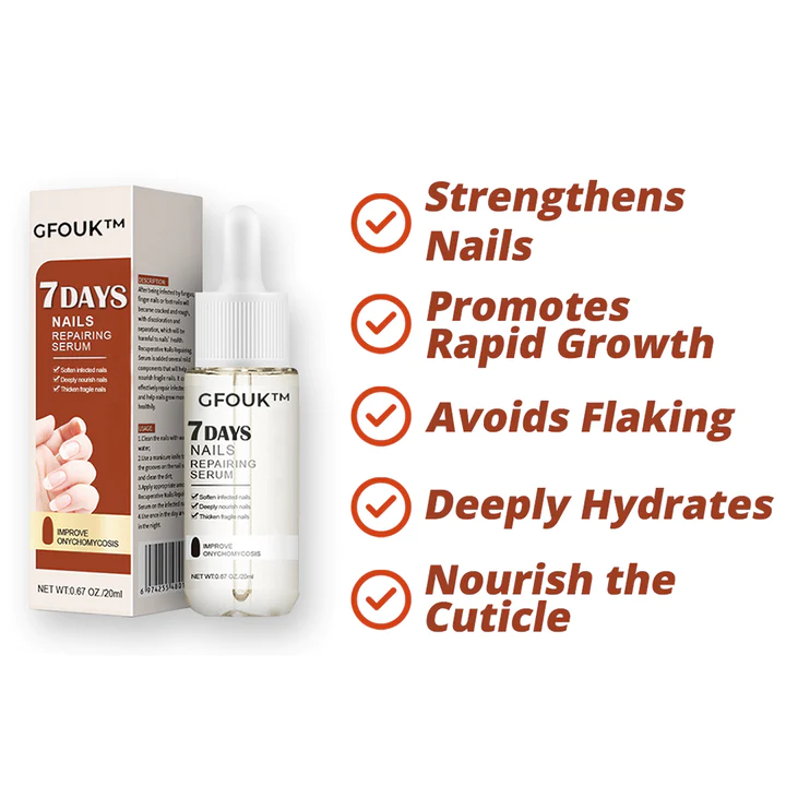 Oveallgo 7 Days Maximum Strength Nail Repair Serum