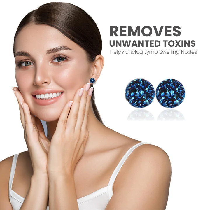 Ashy Vintage Stud Auriculotherapy Earrings