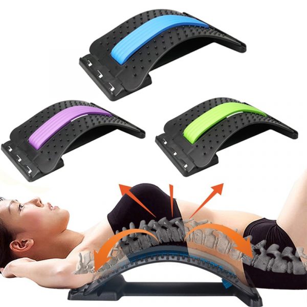 Stretch Therapy Lumbar Support Massager