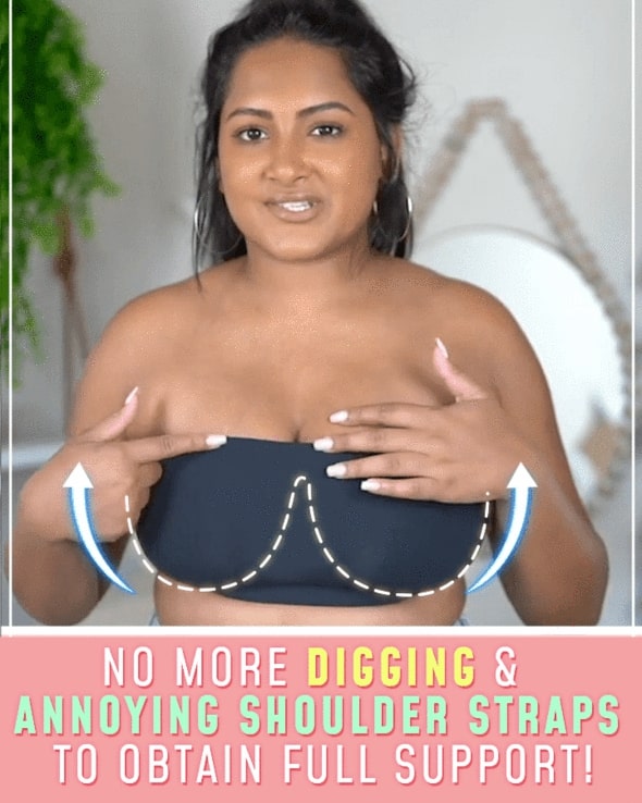 Bandeau Bra With Support