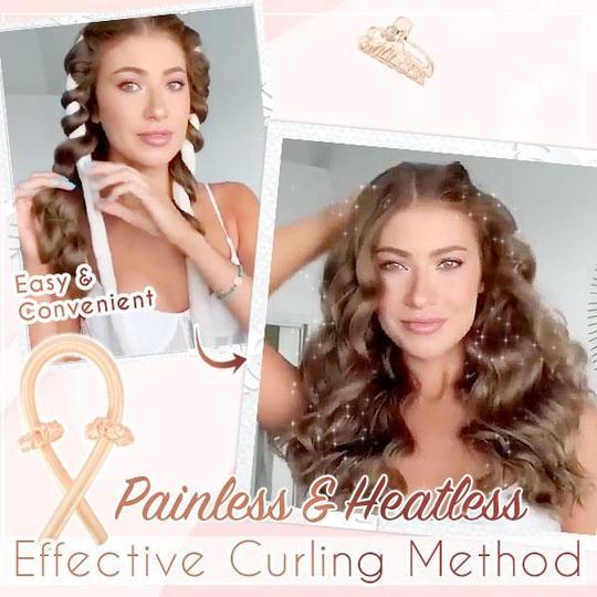 BounzeUp Heatless Hair Curling Wrap Kit