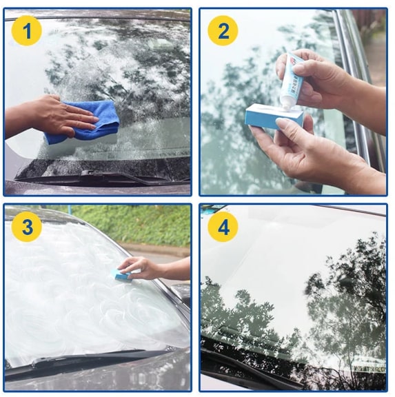 Car Glass Oil Film Cleaner