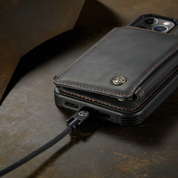 Retro Leather Back Case