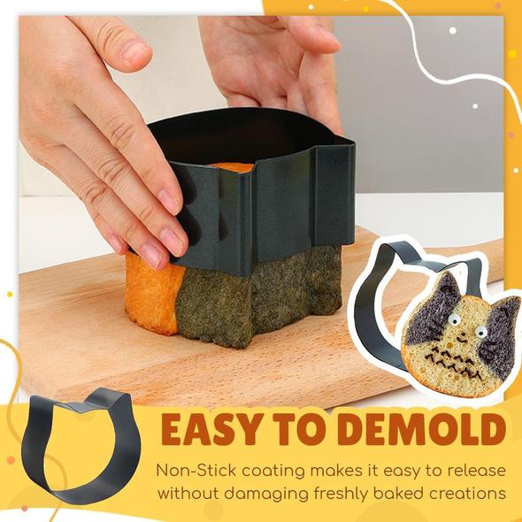 Cat Toast Mould
