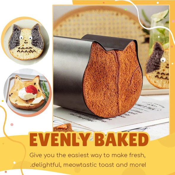 Cat Toast Mould