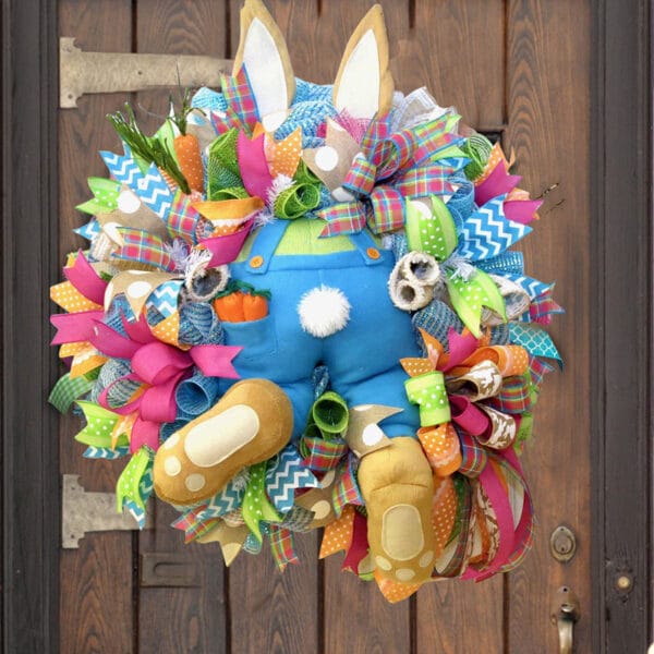 Easter Funny Bunny Door Ornament