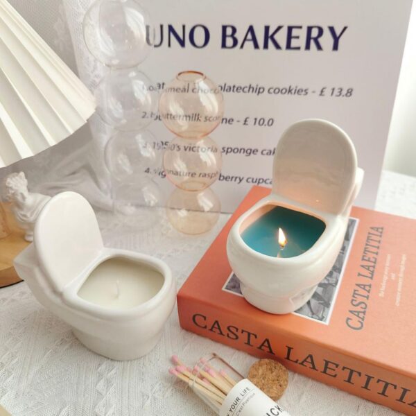 Creative Funny Toilet Aromatherapy Candle