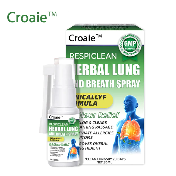 CroAieŽ RespiClean Herbal Lung and Breath Spray