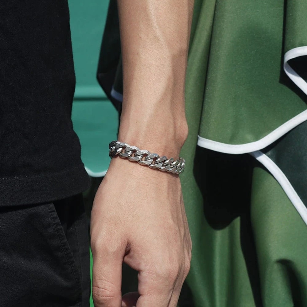 Cuban Link Chain Bracelet For Men