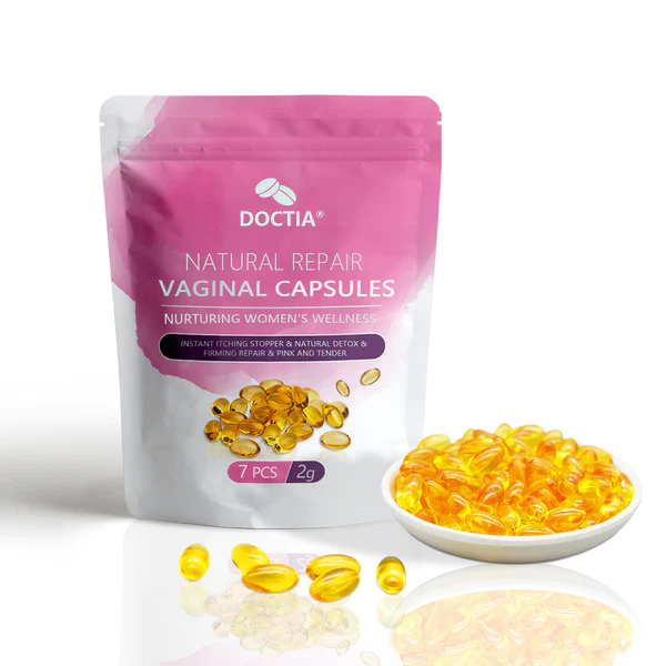 DOCTIAŽ Instant Itch Relief & Natural Detox & Firming Repair & Pink and Tender Natural Capsules