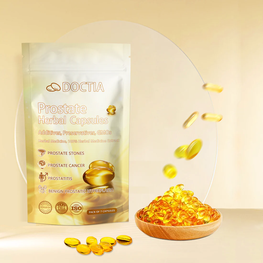 DOCTIAŽ Prostate Natural Herbal Capsules Save Prostate Health PRO