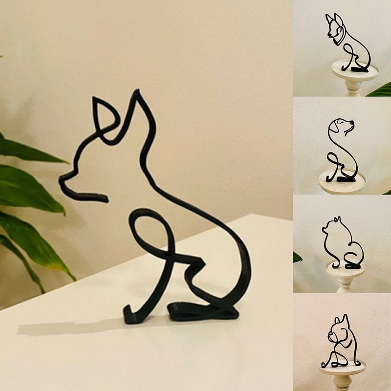 Pet Minimalist Art Animal Sculpture