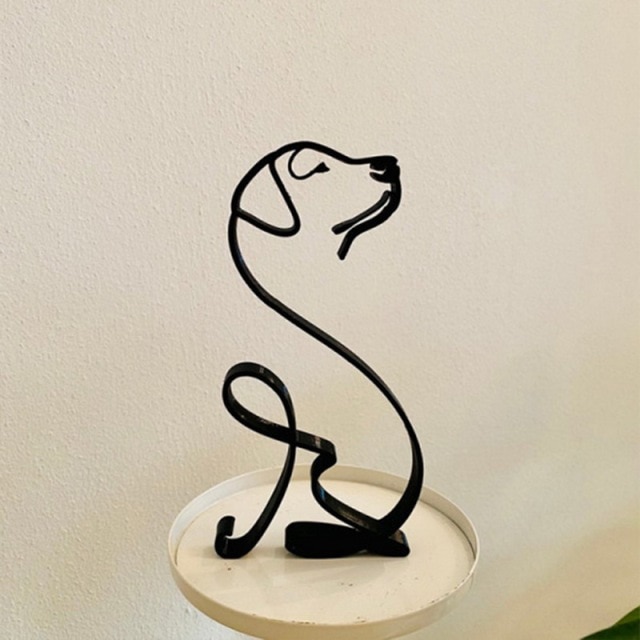 Pet Minimalist Art Animal Sculpture