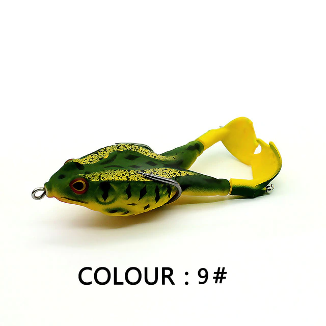 Double Propeller Frog Soft Bait