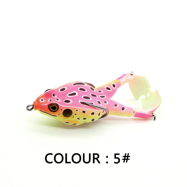 Double Propeller Frog Soft Bait