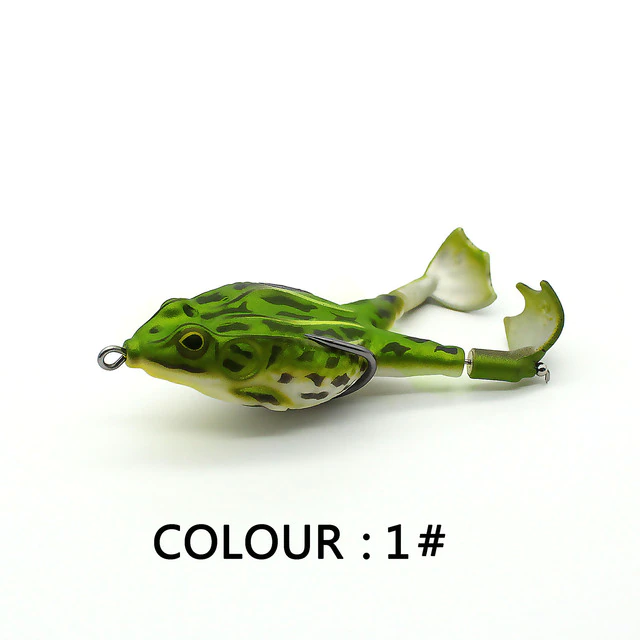 Double Propeller Frog Soft Bait
